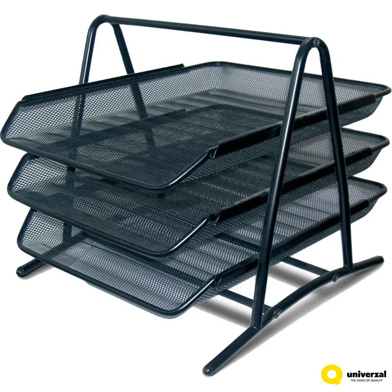 Polica za dokumenta 3u1 crna