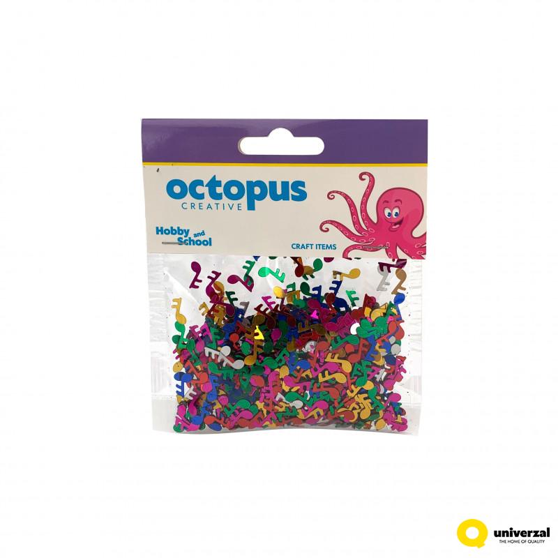 Dekorativne muzičke note 10x6 mm 14g