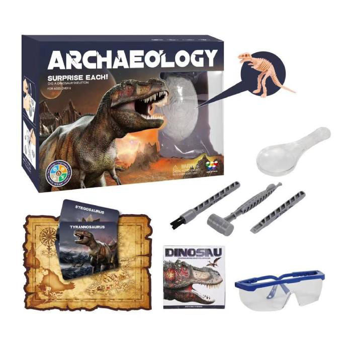 STEM arheologija dinosaur jaje