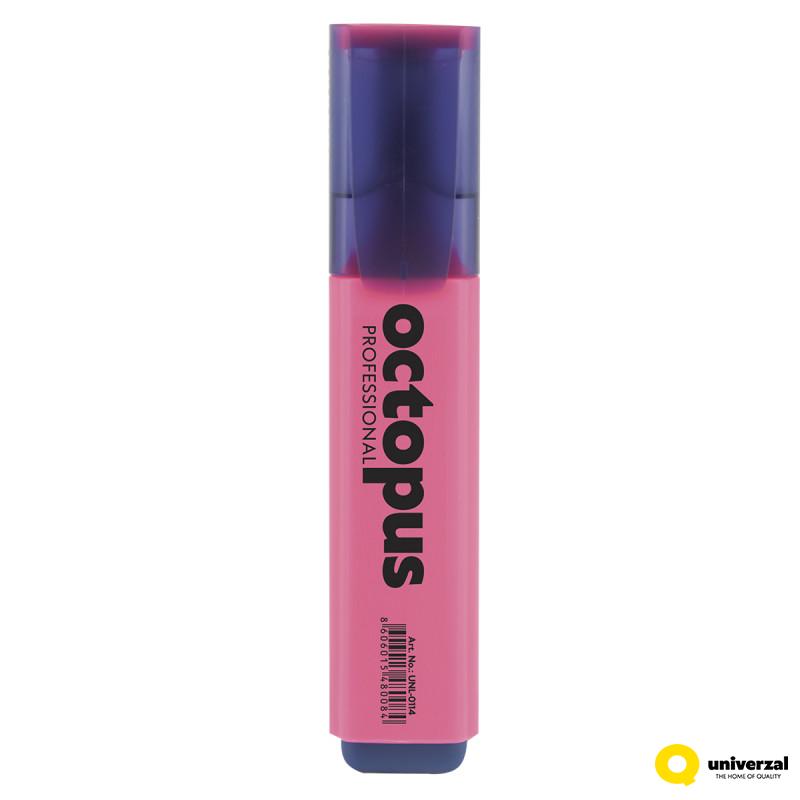 Text marker rozi Octopus