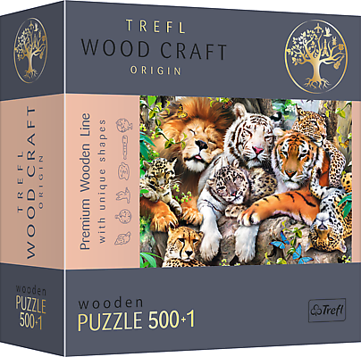 Puzzle 500+1 drvene sorto TREFL