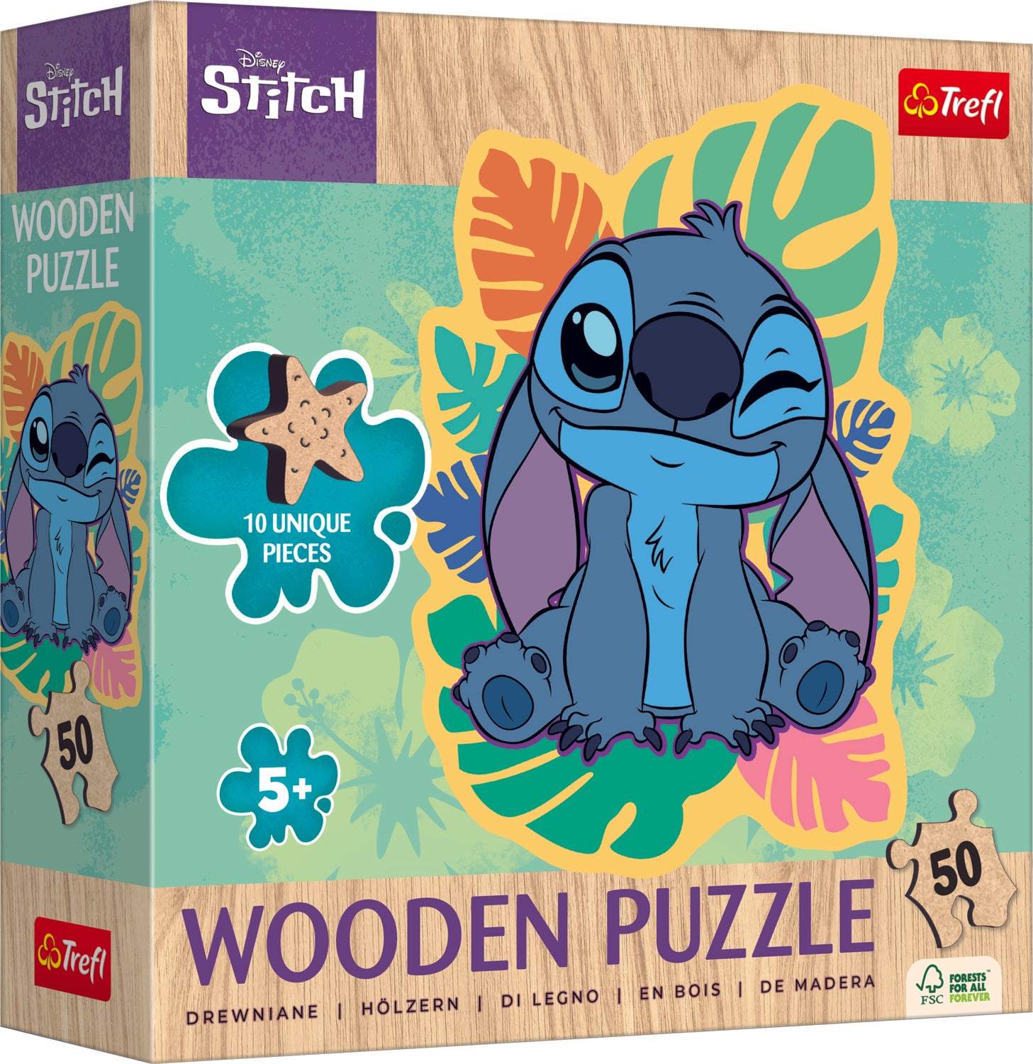 Puzzle drvene 50 sorto TREFL