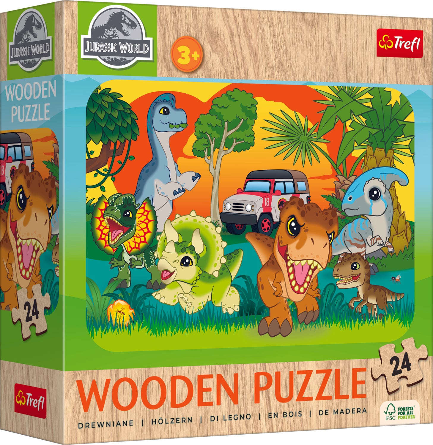 Puzzle drvene 50 sorto TREFL