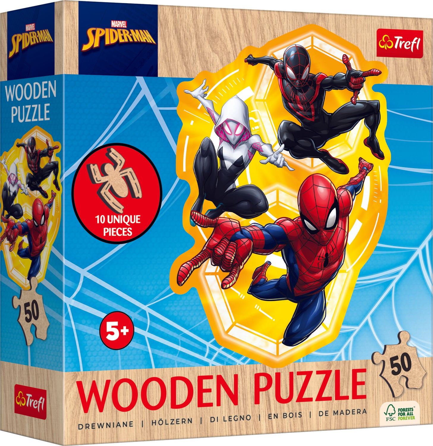 Puzzle drvene 50 sorto TREFL