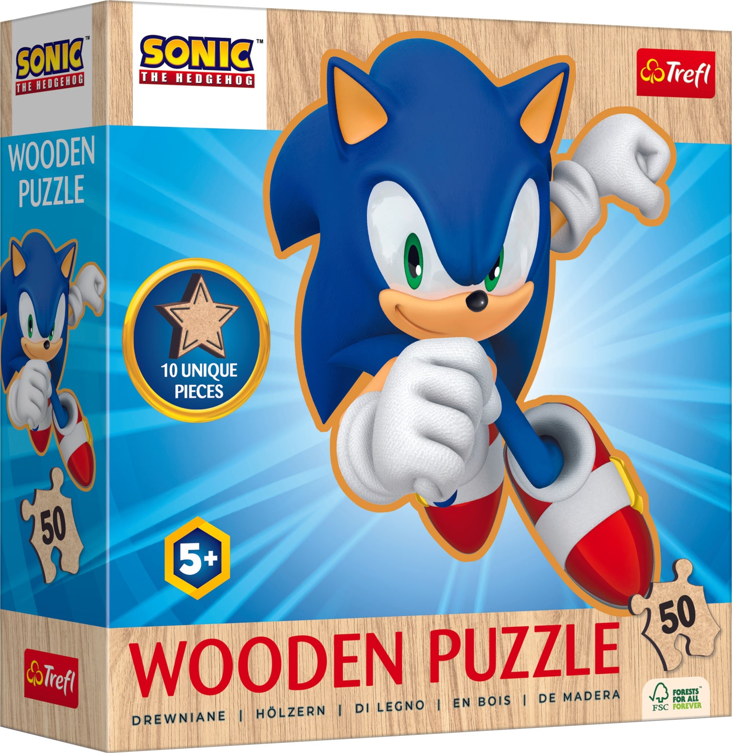 Puzzle drvene 50 sorto TREFL