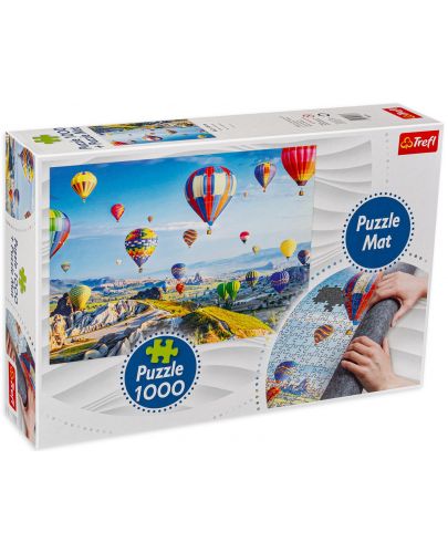 Puzzle 1000 + podloga za prenos puzzli TREFL