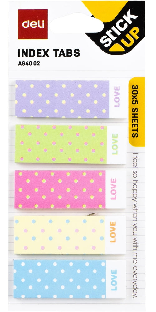 Stikeri deli za indeksiranje 45x15