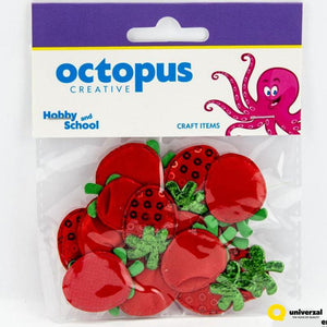 Dekorativne jagode 2.5x3cm 15/1 Octopus