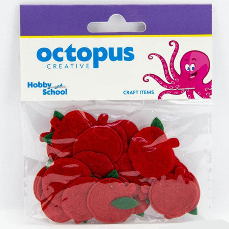 Dekorativne jabuke 2,5x2,5cm 25 kom