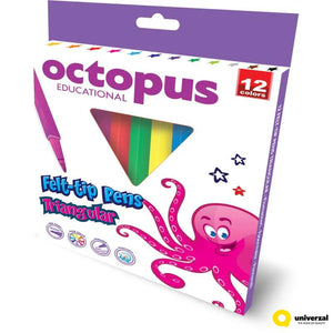 Flomaster 12/1 Triangular Washable Octopus