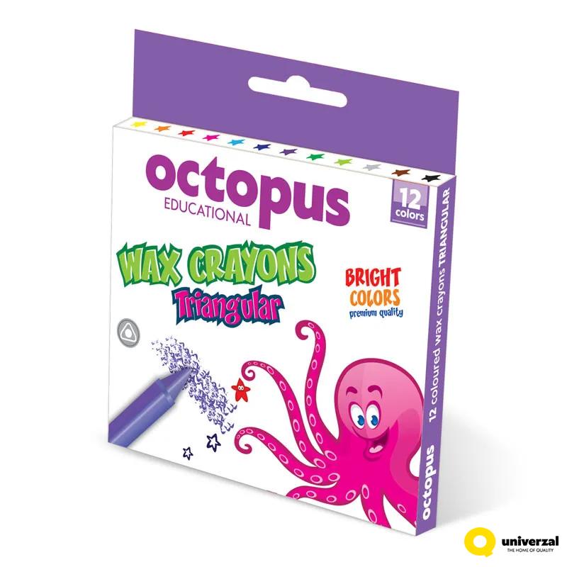 Voštane bojice 12/1 Triangular Octopus