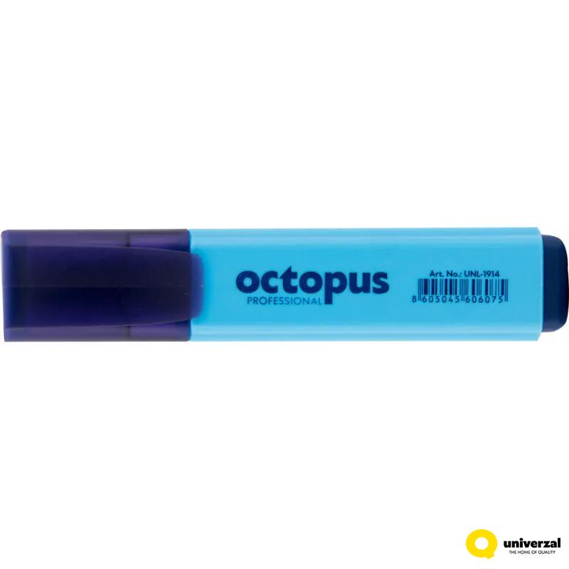 Text marker plavi Octopus