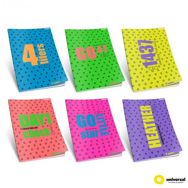 Sveska A4 F Scent Karo 52L 80gr