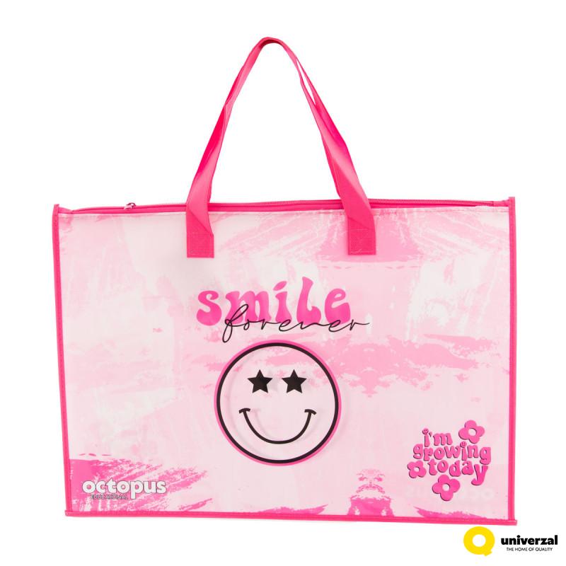 Tekstilna kesa za blok br.5 Smile Forever