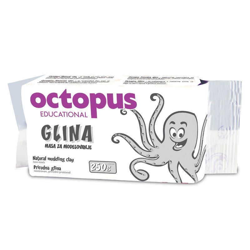 Masa za modeliranje bijela 500gr Octopus