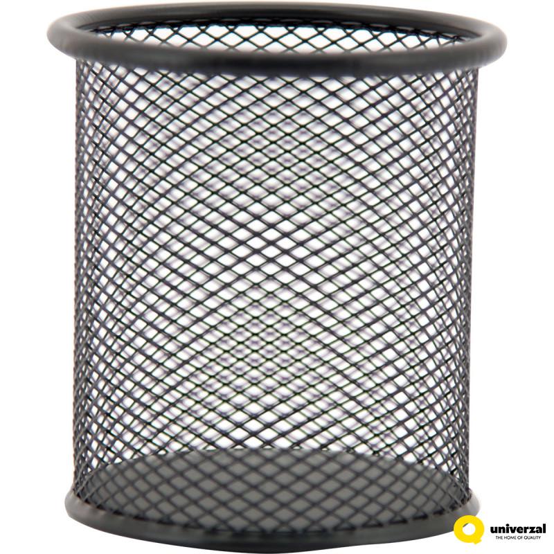 Čaša za olovke žičana okrugla crna Octopus