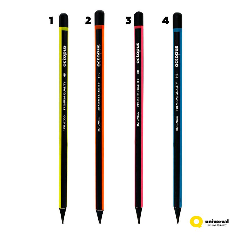 Olovka grafitna HB Triangular Crna