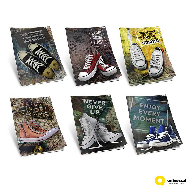 Sveska A5 Dikto 52L Urban Life 80gr Octopus