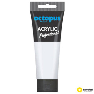 Akrilna boja Octopus professional 75ml Titanium White