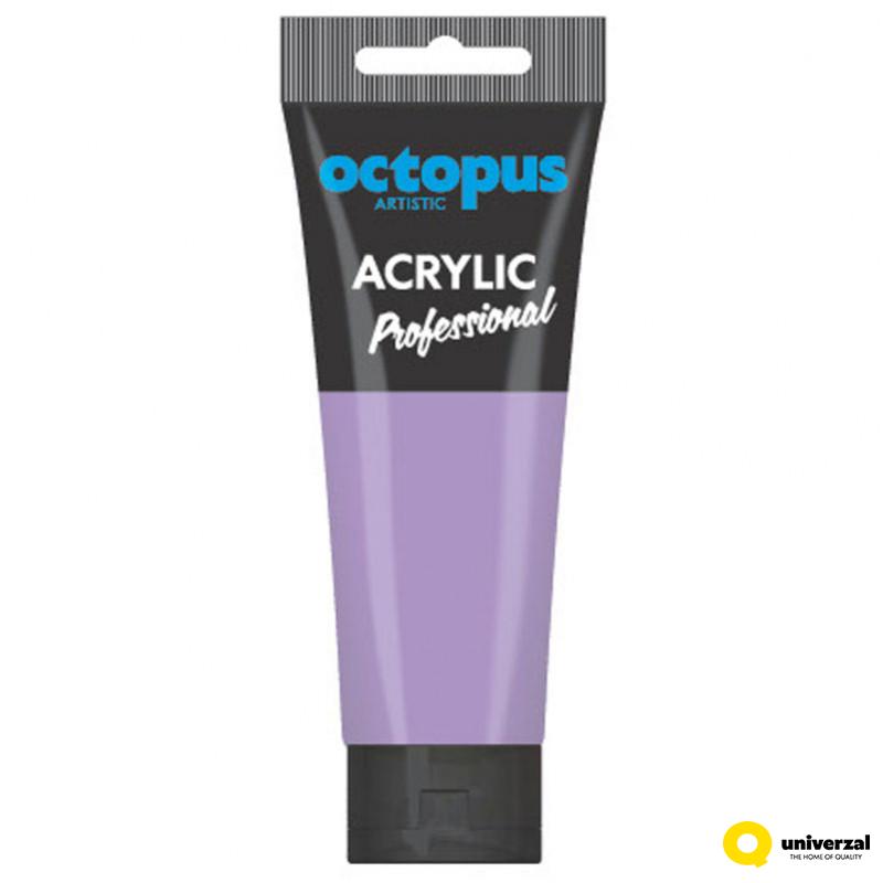 Akrilna boja Octopus professional 75 ml Light Purple