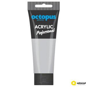 Akrilna boja Octopus professional 75ml Silver