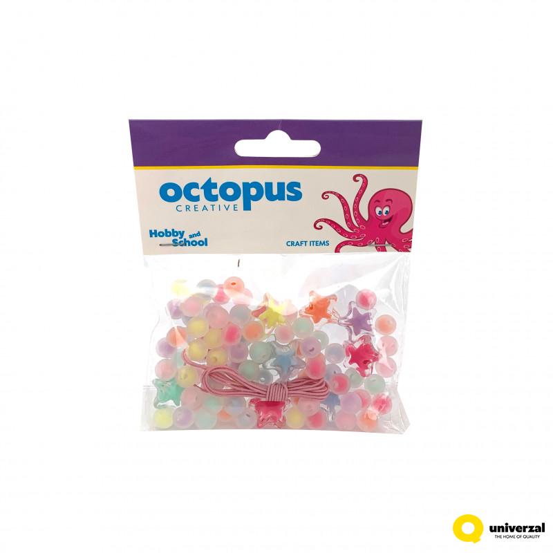 Dekorativne perle set sa zvjezdicama 90kom. Octopus