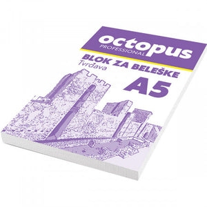 Blok za bilješke A5 50L Octopus