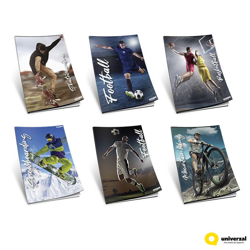 Sveska A4 Dikto 52L Sport 80gr Octopus