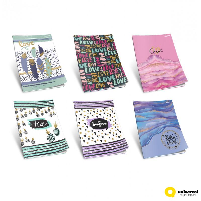 Sveska A5 Dikto 52L Šik 80gr Octopus