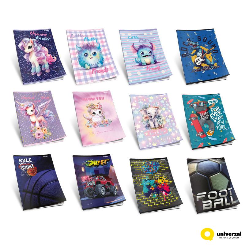 Sveska A4 Latajn 52L Klasika 80gr Octopus