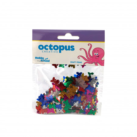 Dekorativne konfete leptirići 11x8mm 14g