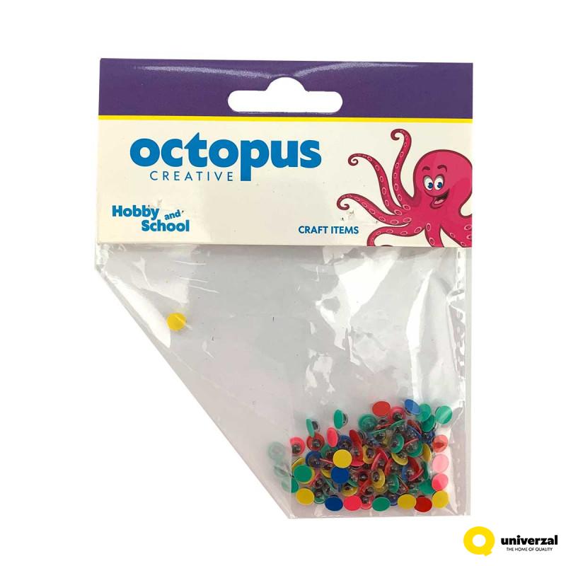Dekorativne oči u boji 5mm 100/1 Octopus