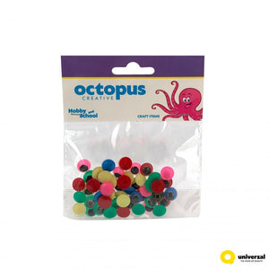Dekorativne oči u boji 10mm 50/1 Octopus