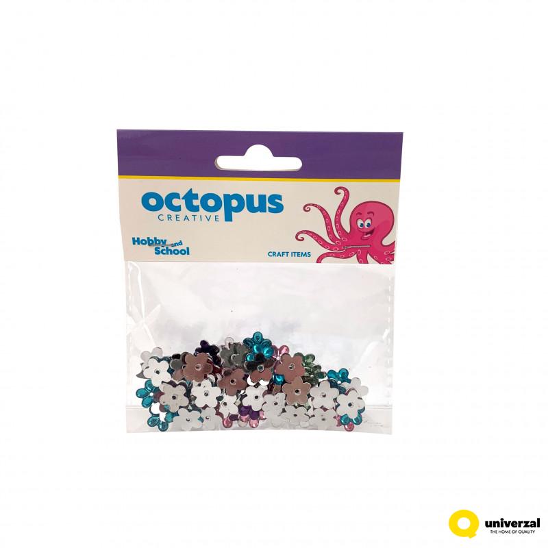 Dekorativni cirkoni cvjetiæi 12x12mm 80/1 Octopus