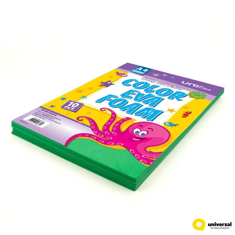 Dekorativna guma A4 Zelena