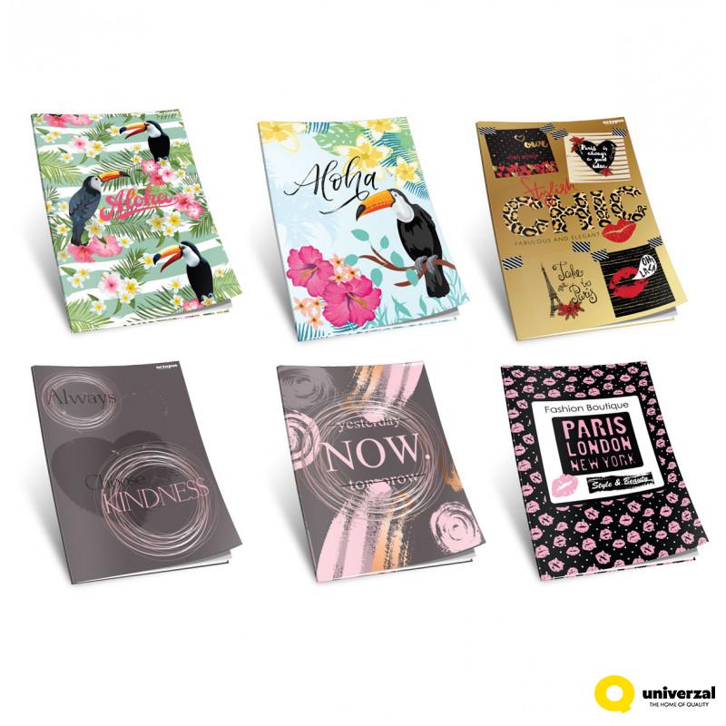 Sveska A4 Karo 52L Shiny 80gr Octopus