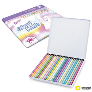 Drvene boje 24/1 Pastel metalna kutija