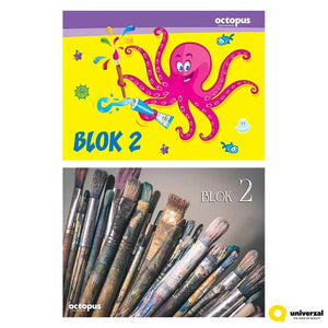Blok za crtanje br.2 Octopus