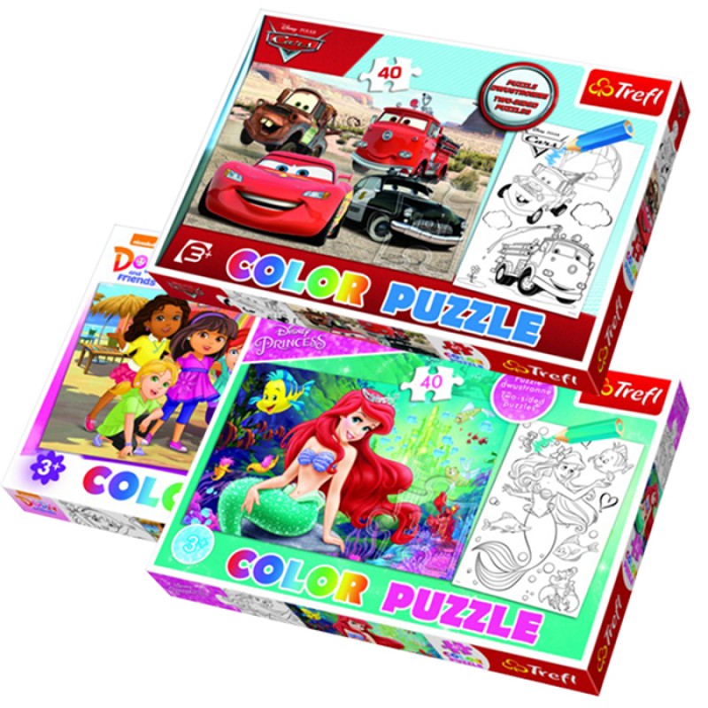 Puzzle Color 40 TREFL