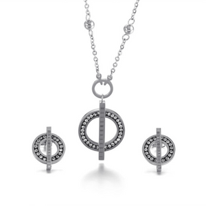 Set ogrlica + naušnice LCS 01053.330