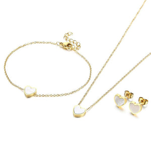 Set ogrlica + narukvica + naušnice LCS01700.120