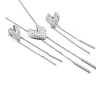 Set lančić + naušnice LCS 01044.330